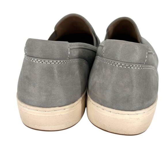 ABEO Ayla Encore Slip-On Gray Leather Casual Shoes Neutral Support Comfort Size - Picture 4 of 9